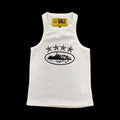 Corteiz Alcatraz 4 Star Ladies Tank Top White