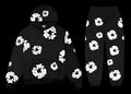 Denim Tears The Cotton Wreath Set Black