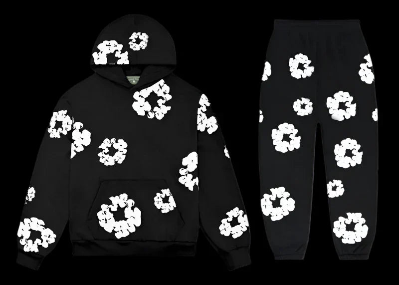 Denim Tears The Cotton Wreath Set Black