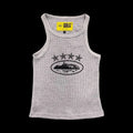 Corteiz Alcatraz 4 Star Ladies Tank Top Grey