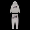 Trapstar Shooters Grey & Red London Tracksuit