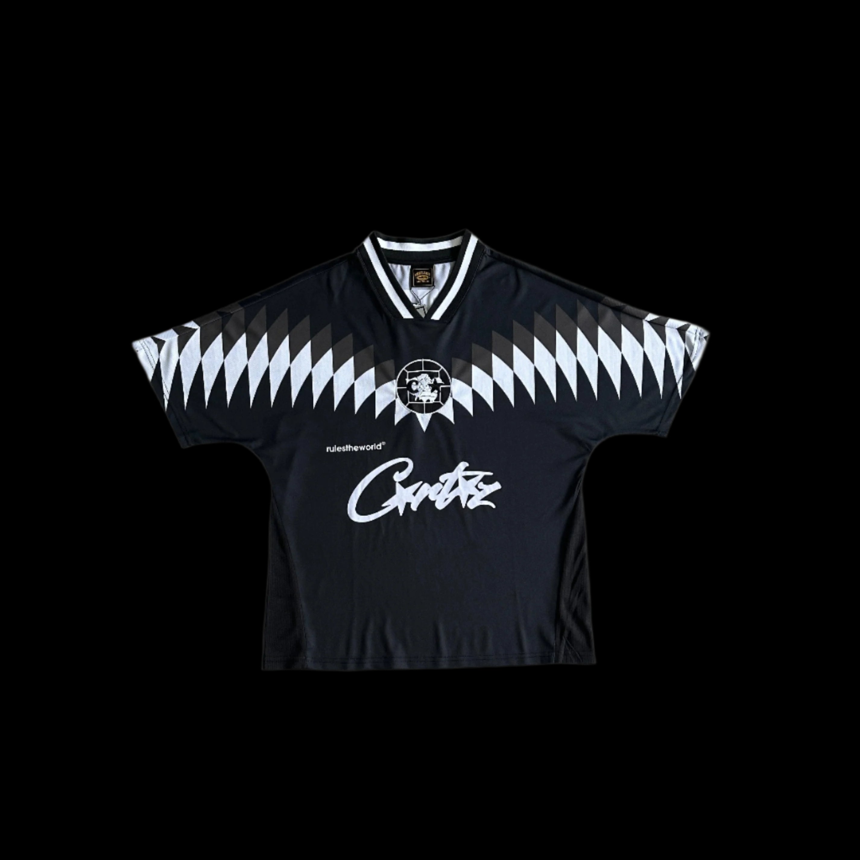 Corteiz Club RTW Football Black Jersey