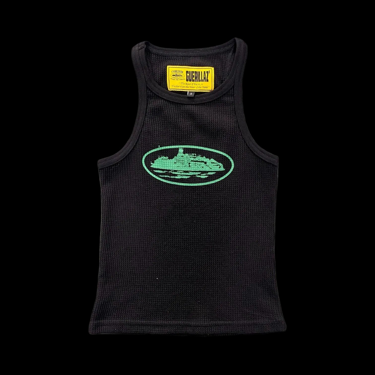 Corteiz Alcatraz Women's Tank Top Black/Green